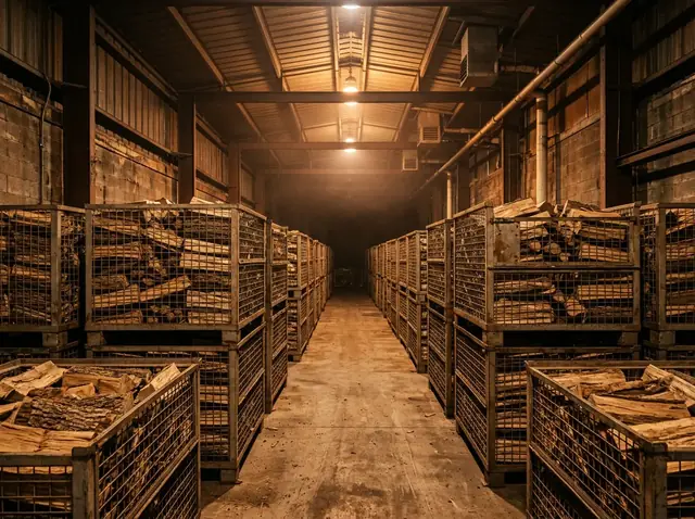 Kammergetrocknetes Brennholz – Was steckt dahinter?