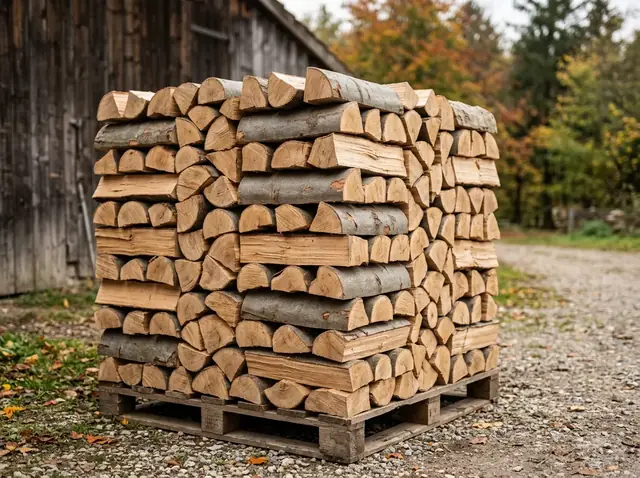 Premium Brennholz Buche 25 cm – 1 RM