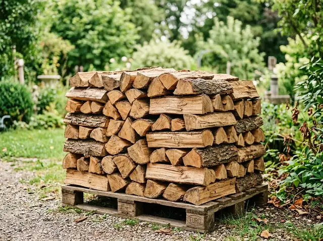 Premium Brennholz Eiche 40 cm – 1 RM