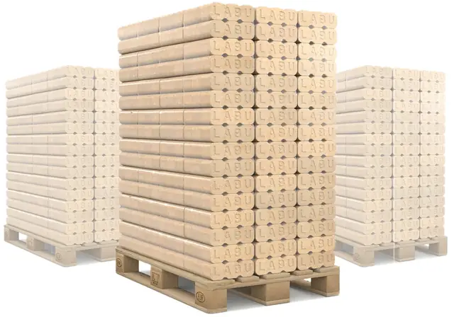 Eichen-Briketts Langbrenner 10 kg