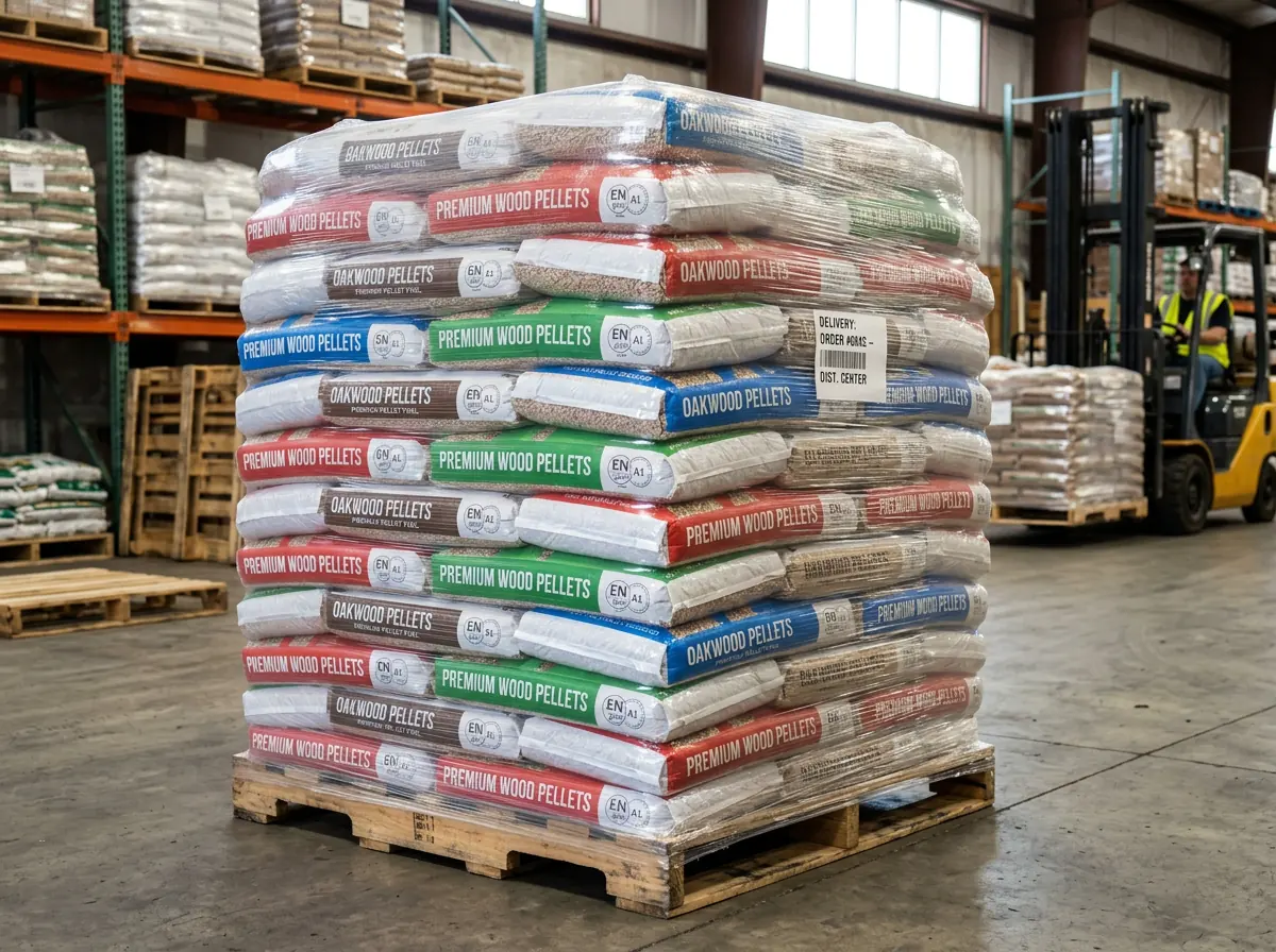 ENplus A1 Holzpellets 66 Sack (990 kg)